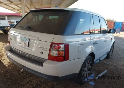 2008 Land Rover Range Rover Sport Hse z USA, uszkodzony, nr VIN SALSF25408A147531